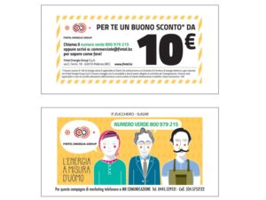 Bustina zucchero Fintel Energia
